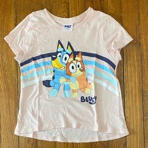 Bluey Kids Light Pink Tee